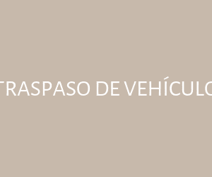 Traspaso de Vehículo
