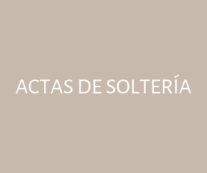 Actas de Soltería